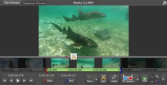 VideoPad برنامج تحرير فيديو مجاني