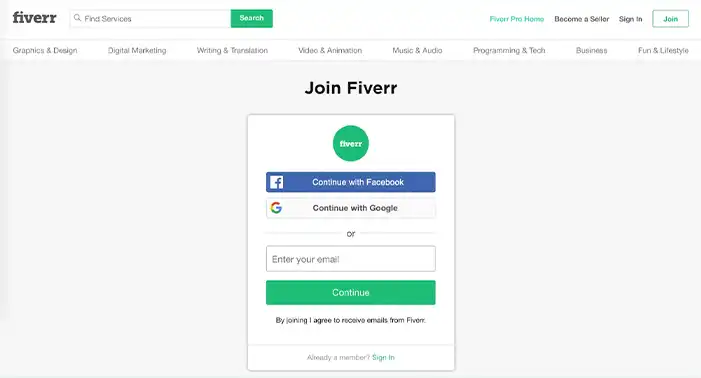 إنشاء حساب Fiverr,ما هو موقع Fiverr