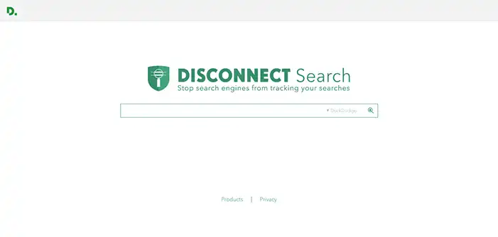 محرك البحث Disconnect Search