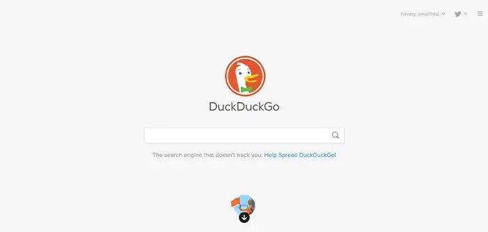 محرك بحث DuckDuckGo