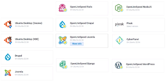 OpenLiteSpeed on vultr